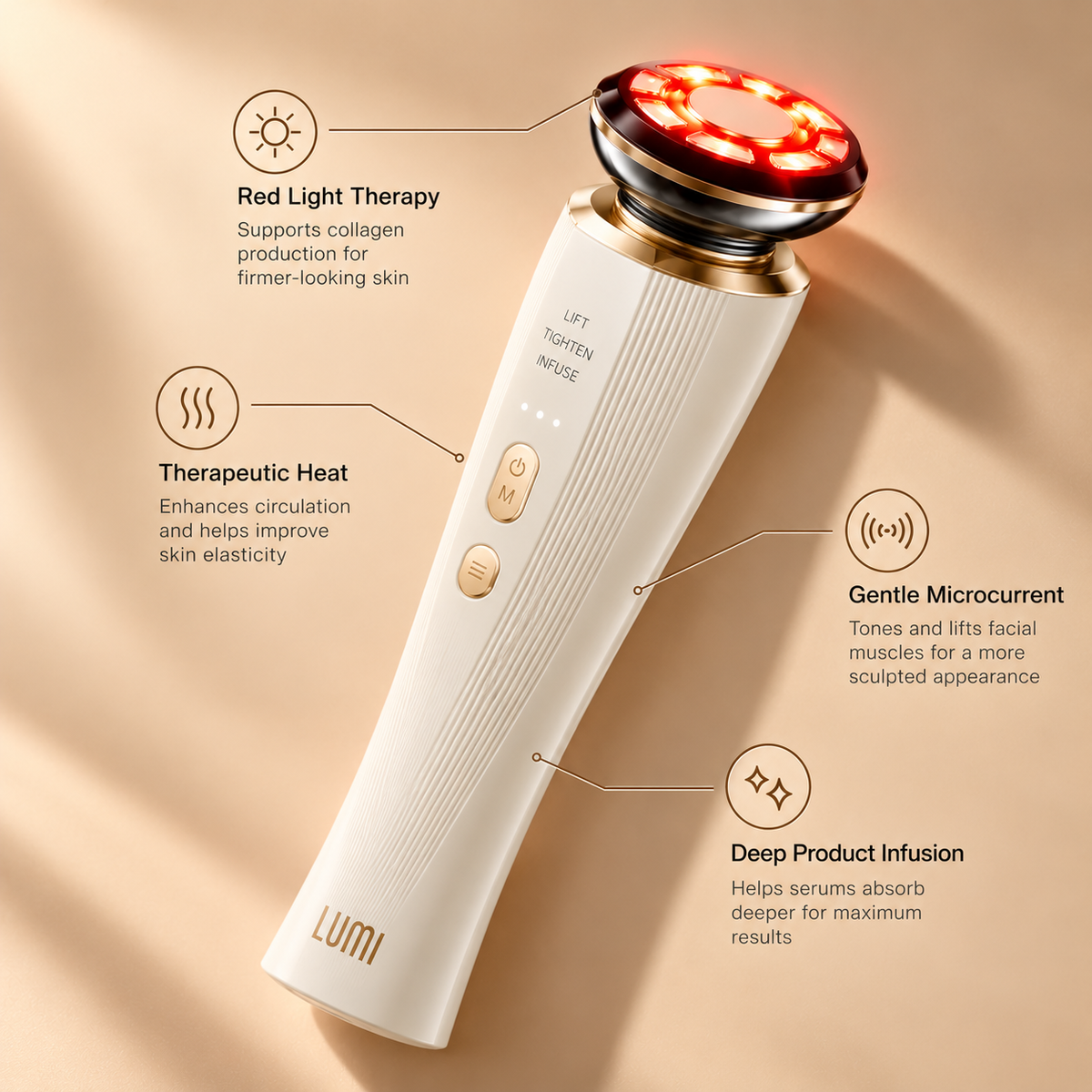 LumiSculpt™ Facial Massager